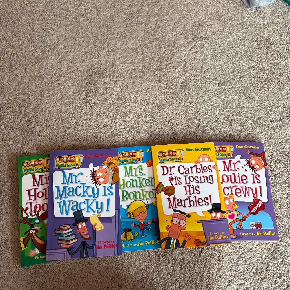 My weird school book series